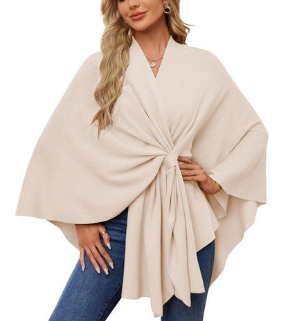 üî•Elegant Shawl Wraps Soft Open Front Poncho Shawl Wraps