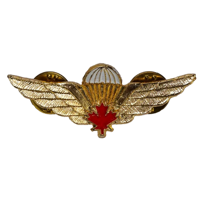 Canadian Forces Basic Parachutist Qualification Wing Badge - Canadian Army Surplus - Flags, Badges & Insignia