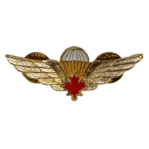 Canadian Forces Basic Parachutist Qualification Wing Badge - Canadian Army Surplus - Flags, Badges & Insignia