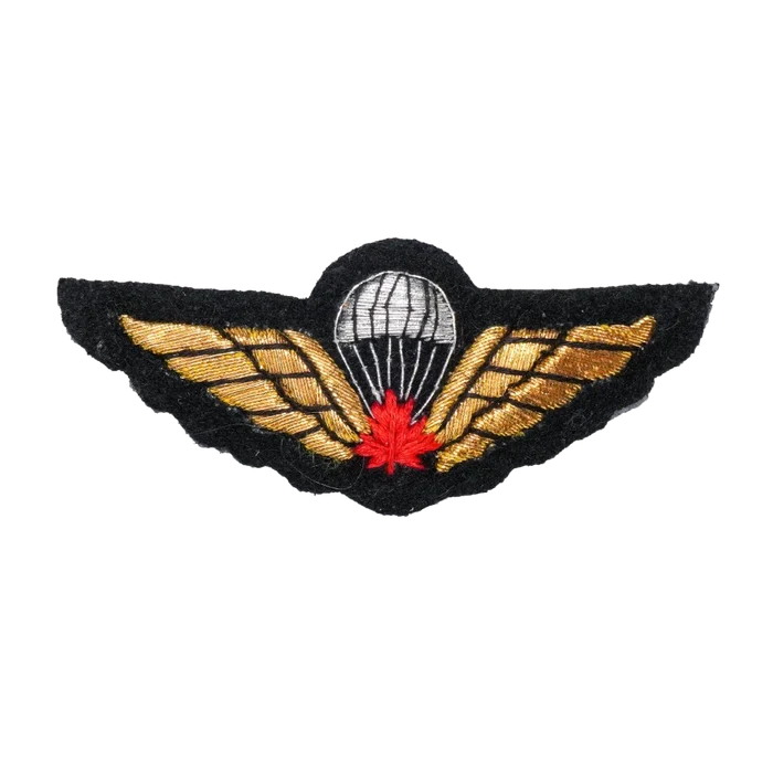 Canadian Forces Basic Parachutist Qualification Wing Patch - Canadian Army Surplus - Flags, Badges & Insignia
