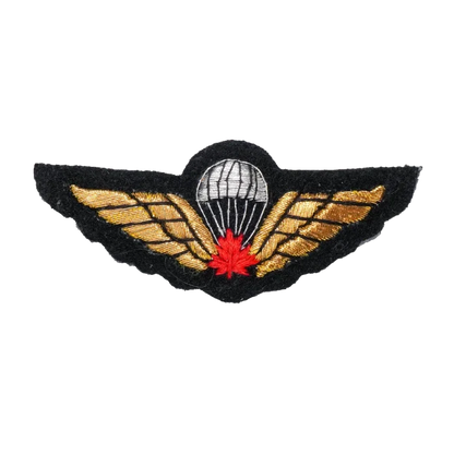 Canadian Forces Basic Parachutist Qualification Wing Patch - Canadian Army Surplus - Flags, Badges & Insignia