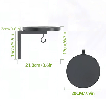 üì¢üì¢40% OFF !!!‚è∞Wall-Mounted Metal Bird Bath ‚Äì Antique Bronze Finish üê¶üõÅüß±üè°