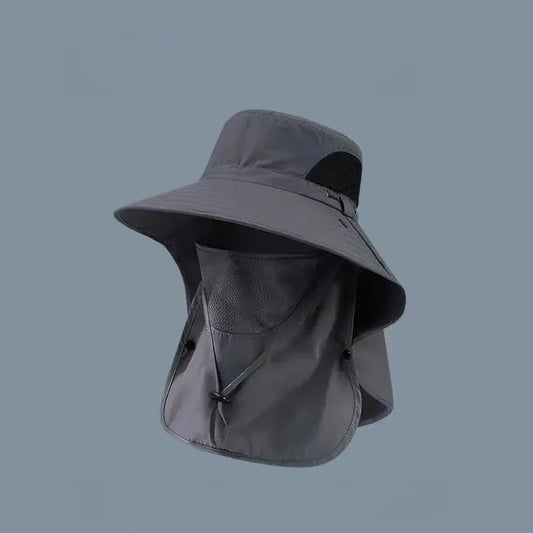 üåûSpring/Summer Fisherman's Hat Detachable Outdoor Sun-Protective Face CoveringüèïÔ∏è (Adjustable & Lightweight Comfort & Unisex Fit)