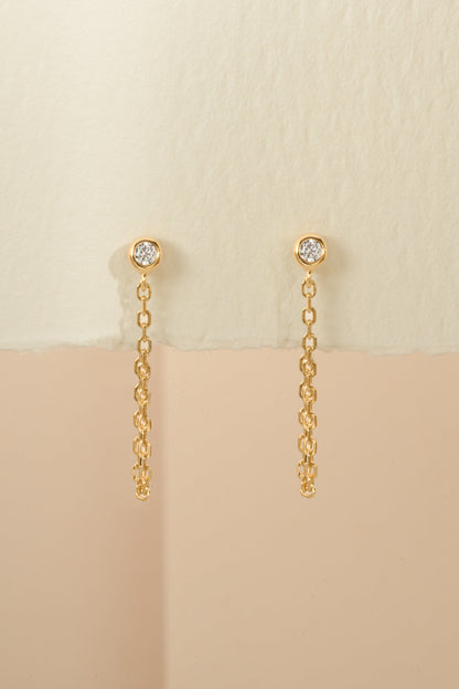 Chain Stud Earrings