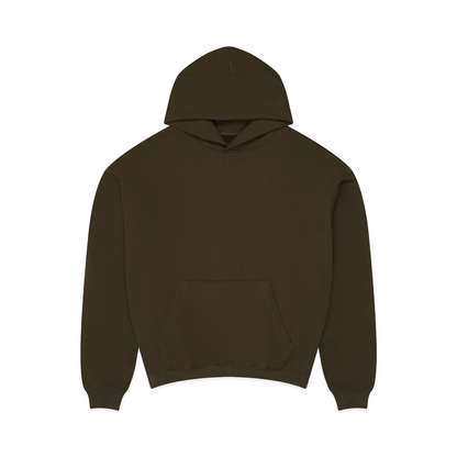 350 GSM 'Chestnut' Fleece Hoodie