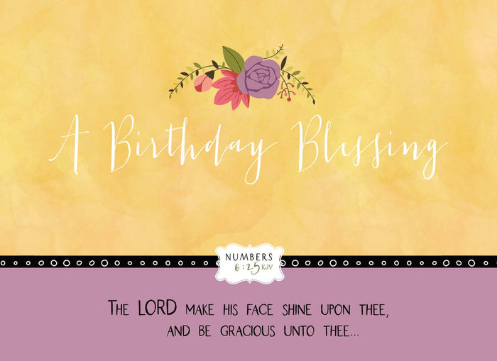 Christian Birthday Cards by Shared Blessings - Birthday Blessings, 12 Birthday Cards