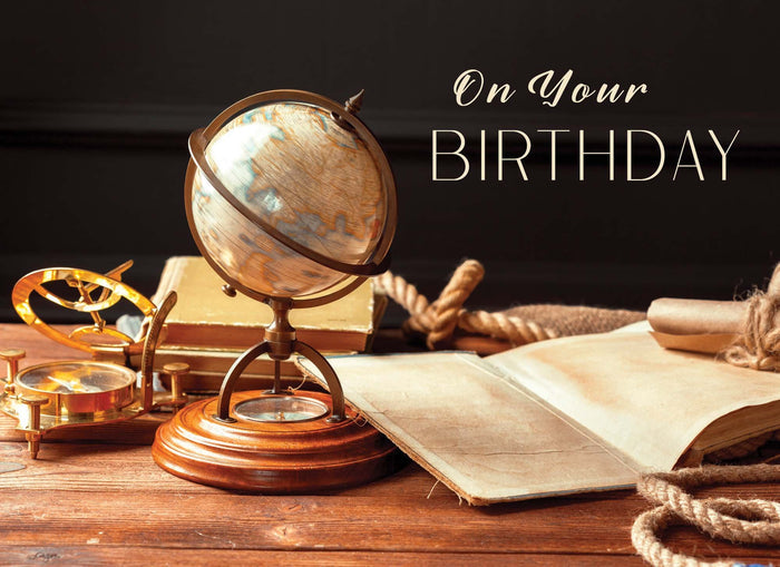 Christian Birthday Cards by Shared Blessings- Vintage Blessings, 12 Cards and Envelopes