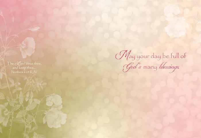 Christian Birthday Cards by Shared Blessings-Birthday Blossoms, 12 Cards and Envelopes