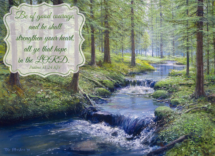 Christian Encouragement Cards by Shared Blessings, Serene Settings