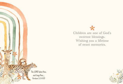 Christian New Baby Cards by Shared Blessings - Bundle of Joy - 12 Assorted New Baby Cards