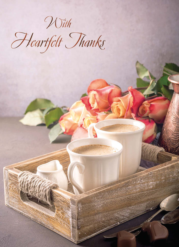 Christian Thank You Cards by Shared Blessings, Tea Time, 12 Boxed Greeting Cards