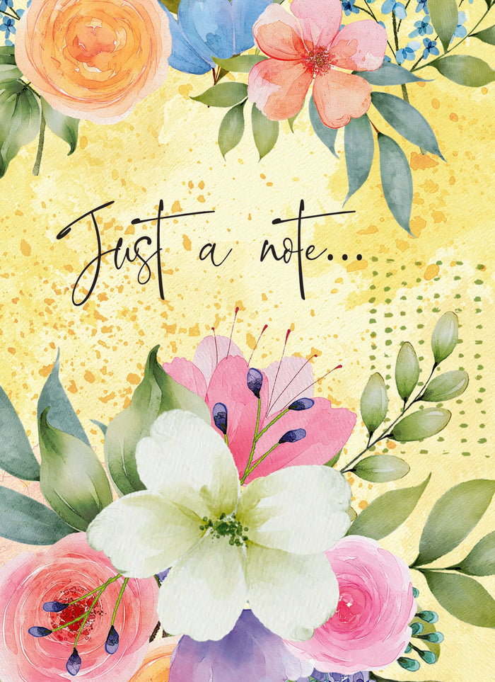 Christian Thinking of You Cards by Shared Blessings- Garden's Reflection, 12 Cards and Envelopes