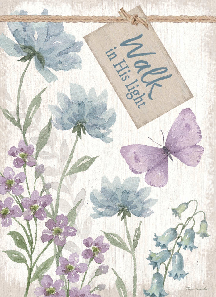 Christian Thinking of You Cards by Shared Blessings, Peaceful Garden, 12 Cards