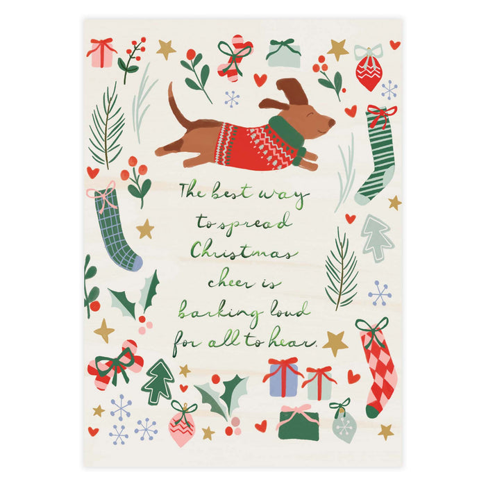 Christmas Dog Boxed Christmas Cards by Crown Point Graphics