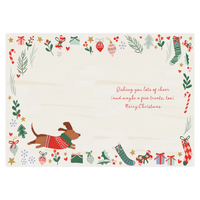 Christmas Dog Boxed Christmas Cards by Crown Point Graphics