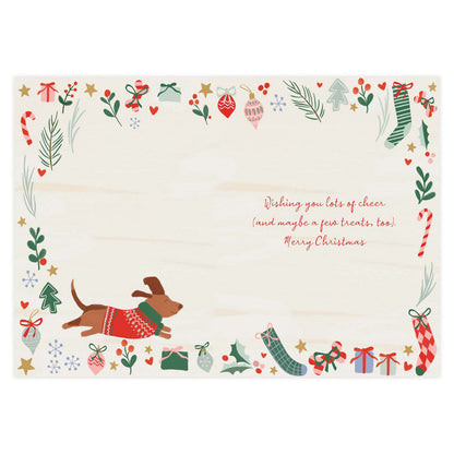 Christmas Dog Boxed Christmas Cards by Crown Point Graphics