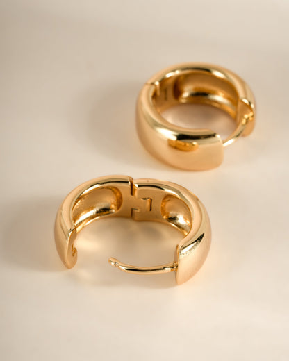Chunky Olivia Hoops