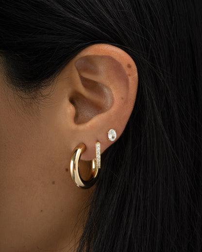 24mm Chunky Tube Hoops