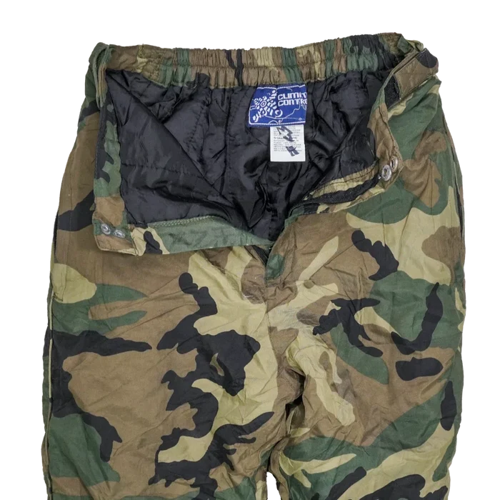 Climate Control Kids Woodland Cold Weather Trousers - Large - Army & Outdoors - Winter Trousers