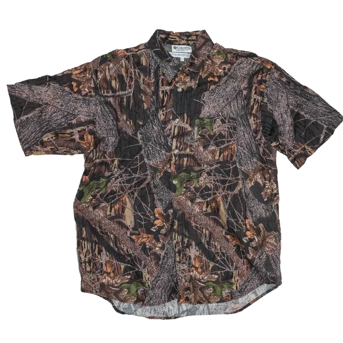 Columbia Vented Hunting Camo Shirt - XLarge - Army & Outdoors - Field Shirts
