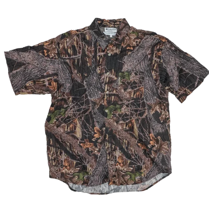 Columbia Vented Hunting Camo Shirt - XLarge - Army & Outdoors - Field Shirts