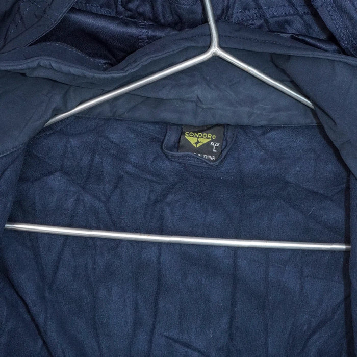 Condor Summit Navy Blue Softshell Jacket - Large - Army & Outdoors - Softshell Jacket