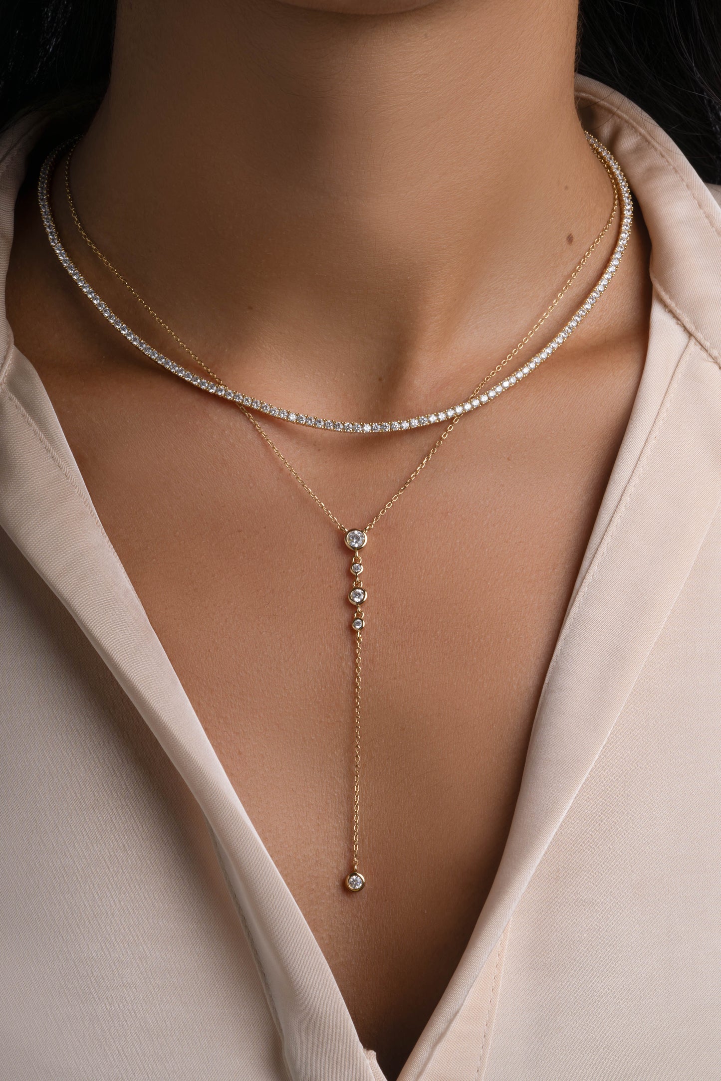 Diamond Tennis Necklace