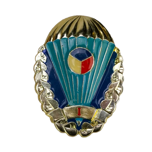 Czech Republic First Class Paratrooper Badge - Czech Army Surplus - Flags, Badges & Insignia