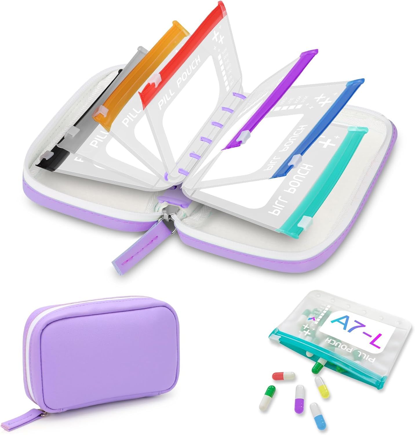 üèÜFlash Sale‚ö° 50K+ SOLD! Waterproof Pill Pouch Set-14Pcs Bags Inside