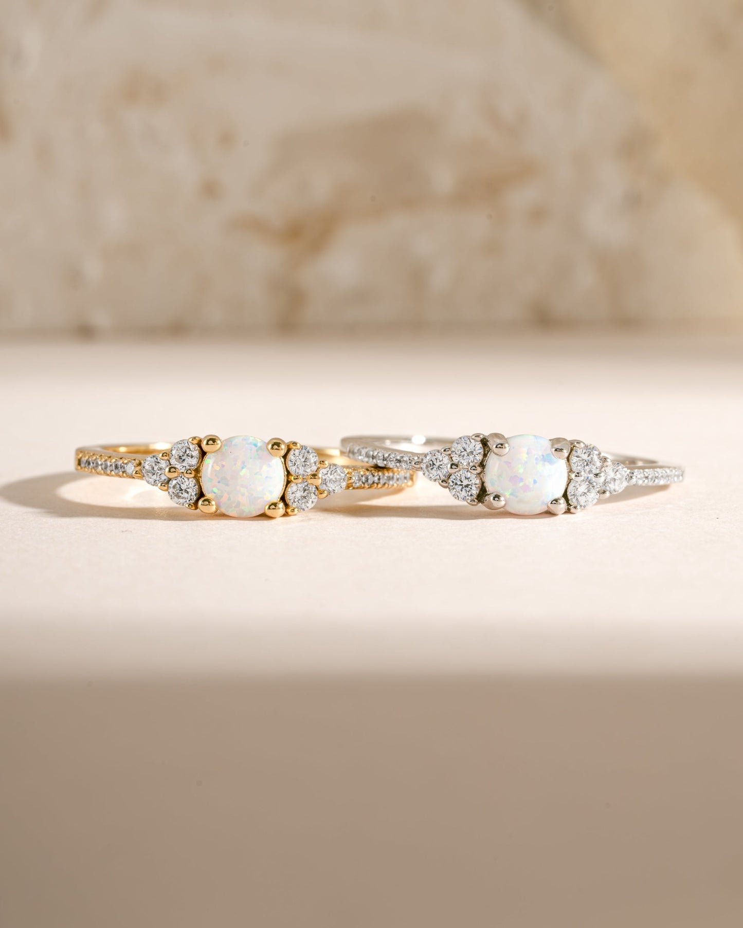 Dainty Opal Ring