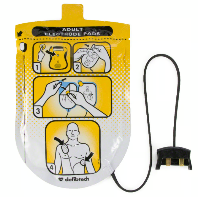 Adult Defibtech Lifeline AED Defibrillation Pads