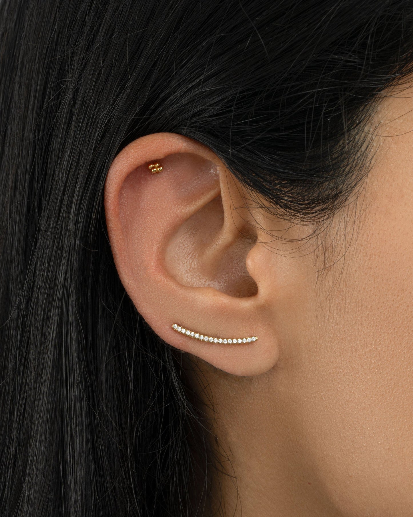 Studded Ear Climber