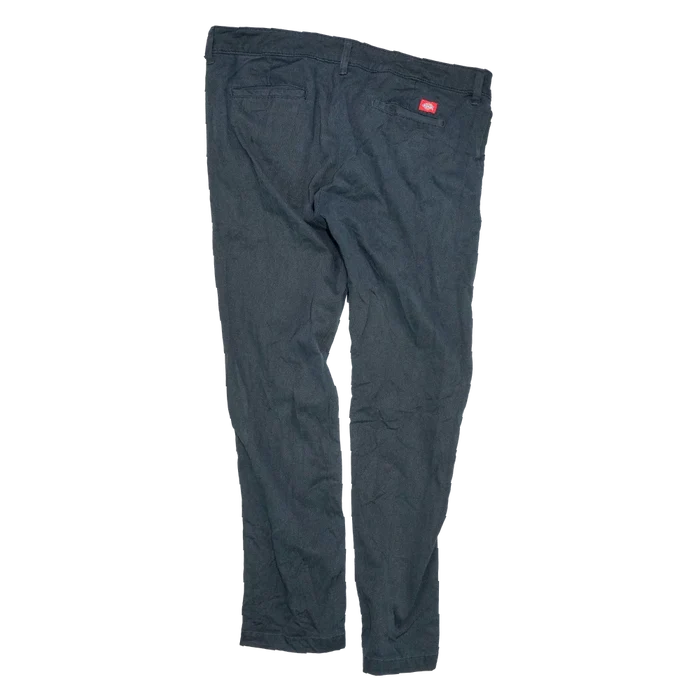 Dickies Women's Black Skinny Trousers - Large - Army & Outdoors - Work Trousers