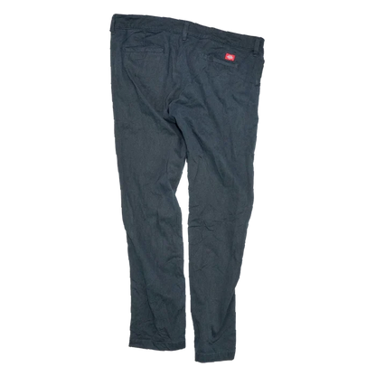 Dickies Women's Black Skinny Trousers - Large - Army & Outdoors - Work Trousers