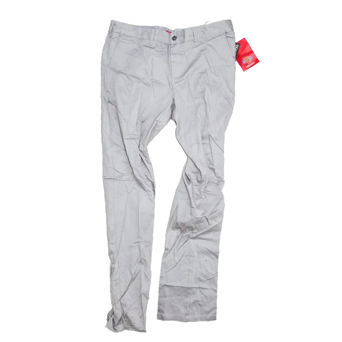 Dickies Women's Grey Trousers - Size 11, Medium, Item 1 - Army & Outdoors - Dress Trousers