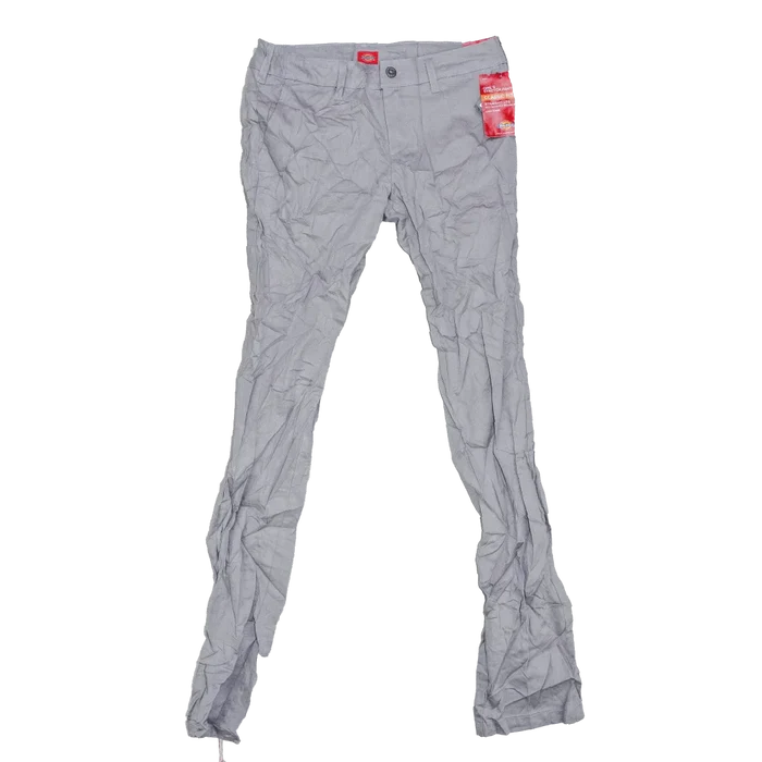 Dickies Women's Grey Trousers - Size 3, Small - Army & Outdoors - Dress Trousers