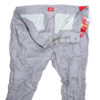 Dickies Women's Grey Trousers - Size 3, Small - Army & Outdoors - Dress Trousers