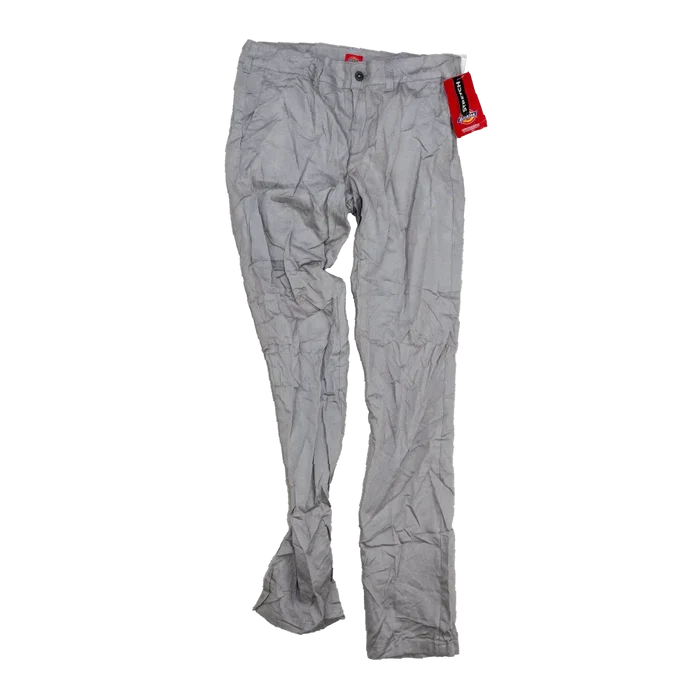 Dickies Women's Grey Trousers - Size 5, Small - Army & Outdoors - Dress Trousers