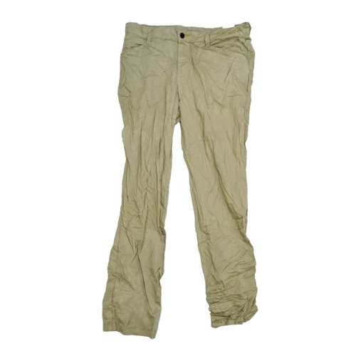 Dickies Women's Khaki Curvy Fit Trousers - Size 14, Medium - Army & Outdoors - Work Trousers