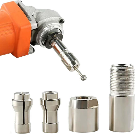 ‚öôÔ∏èAngle Grinder Conversion Kit üîß 3mm/6mm Dual Collet ‚Äì Universal Straight Grinder Adapter for Carving & Polishing