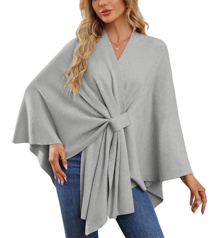 üî•Elegant Shawl Wraps Soft Open Front Poncho Shawl Wraps