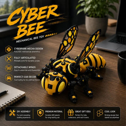 Cyber Mechanical Bee Figurine üêù