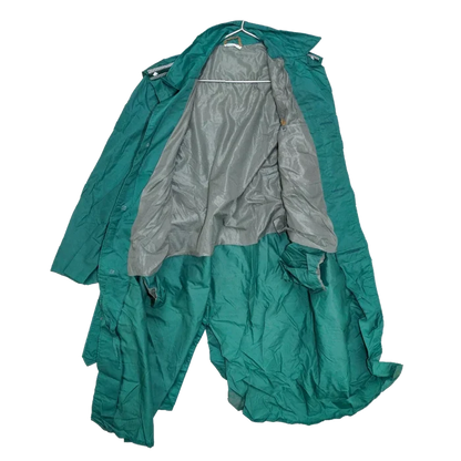 East German Police Rain Coat - G48, Medium, Item 1 - East German Army Surplus - Rain Jackets