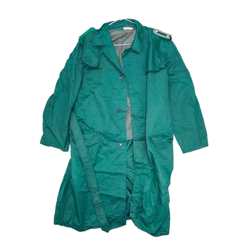 East German Police Rain Coat - G48, Medium, Item 2 - East German Army Surplus - Rain Jackets