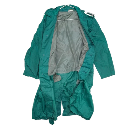 East German Police Rain Coat - G48, Medium, Item 2 - East German Army Surplus - Rain Jackets