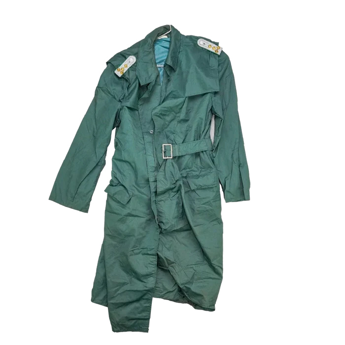 East German Police Rain Coat - G48, Medium, Item 4 - East German Army Surplus - Rain Jackets
