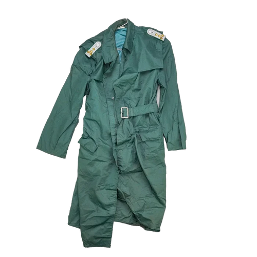 East German Police Rain Coat - G48, Medium, Item 4 - East German Army Surplus - Rain Jackets