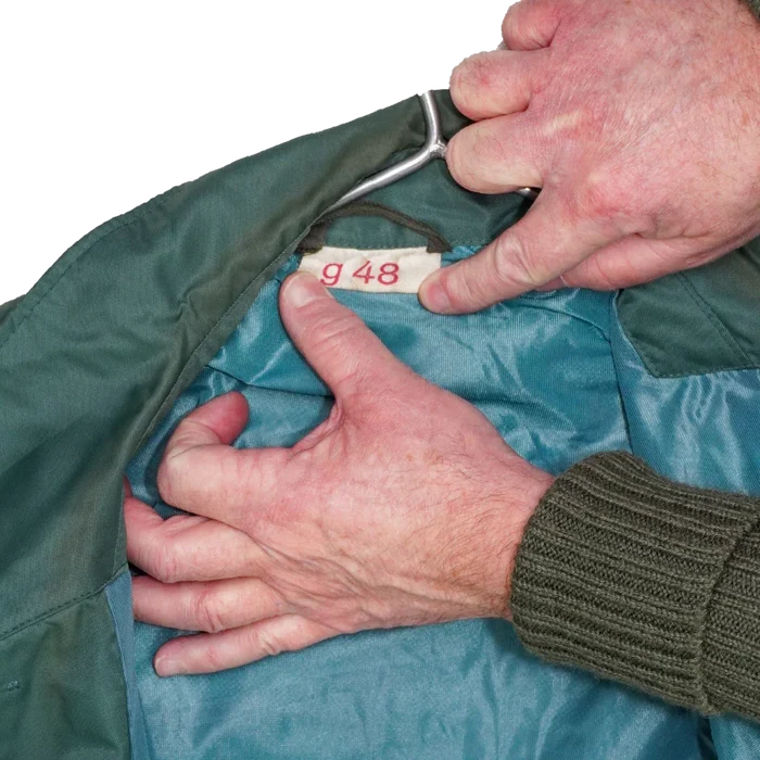 East German Police Rain Coat - G48, Medium, Item 4 - East German Army Surplus - Rain Jackets