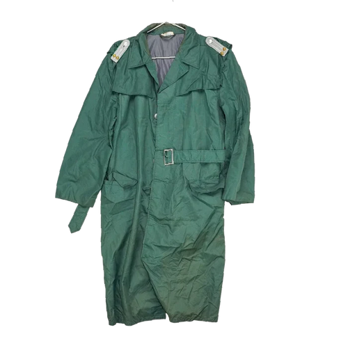 East German Police Rain Coat - M48, Medium, Item 1 - Army & Outdoors - Rain Jackets