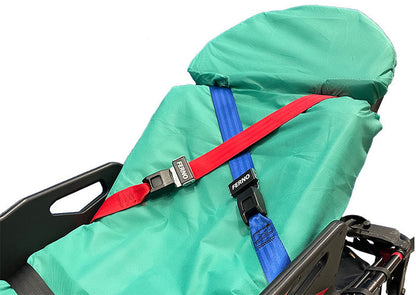 ECO-FORCE™ Fitted Sheet, on gurney